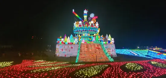 東京ドイツ村オブジェの写真